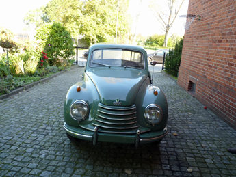 The DKW F91 after the restoration